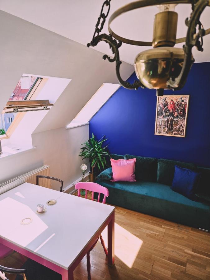 Top Roof Apartment Gdańsk Kültér fotó